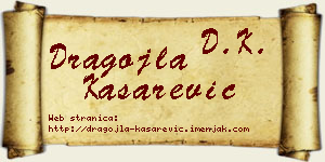 Dragojla Kašarević vizit kartica